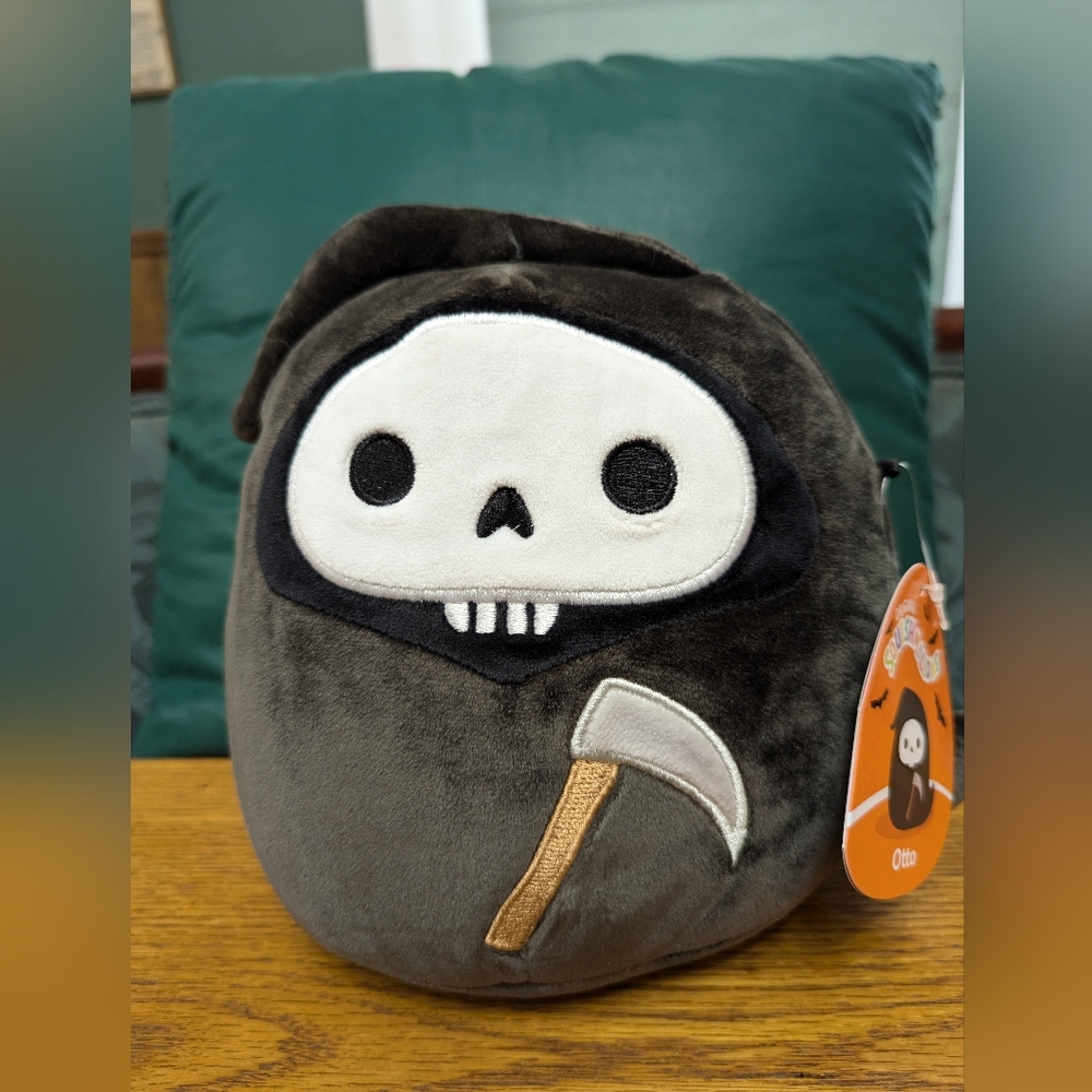 ❗NWT❗Otto the Grim Reaper Squishmallow 8 inches